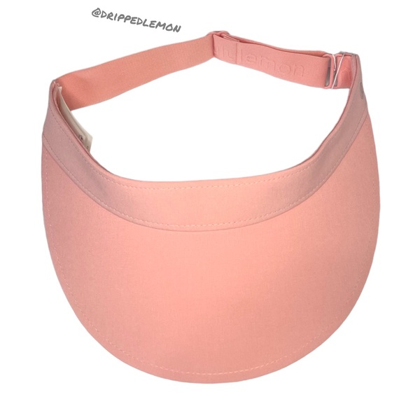 Lululemon Women's Fast Paced Running Visor Dew Pink Tennis Run Fitness NWT Cute - Picture 2 of 9